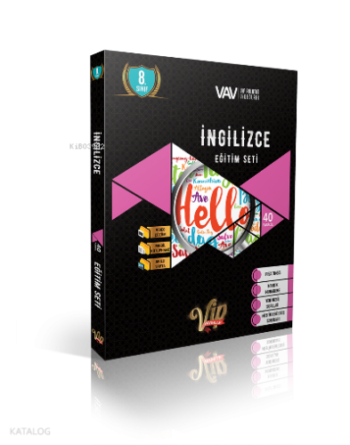 Vip 8.Sınıf İngilizce Konu An. Fasikülü Özel Kapak