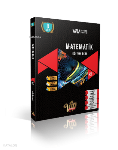 Vip 8.Sınıf Matematik Konu Anlatım Fas.Özel Kapak