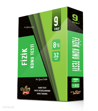 Vip 9.Sınıf Fizik Kutu Test