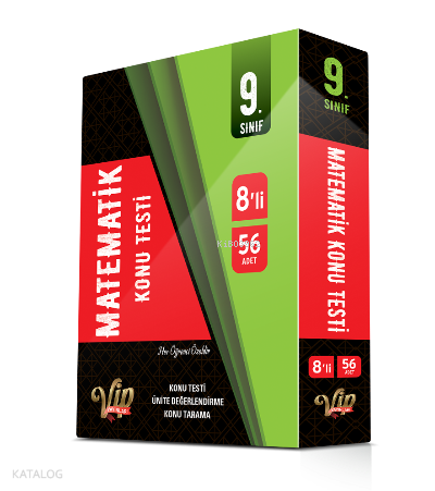 Vip 9.Sınıf Matematik Kutu Test