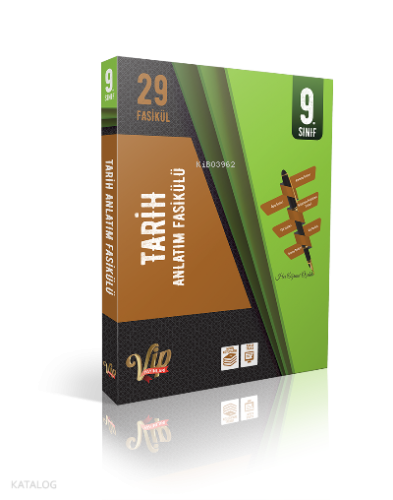 Vip 9.Sınıf Tarih Anlatım Fasikülleri