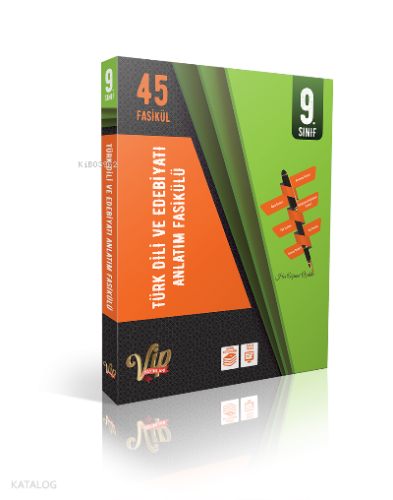 Vip 9.Sınıf Türk Dili ve Edebiyatı Anlatım Fasikülleri