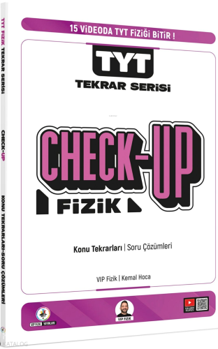 VİP Fizik Yayınları TYT Fizik Check-Up Fizik Konu Tekrarları Soru Çözümleri