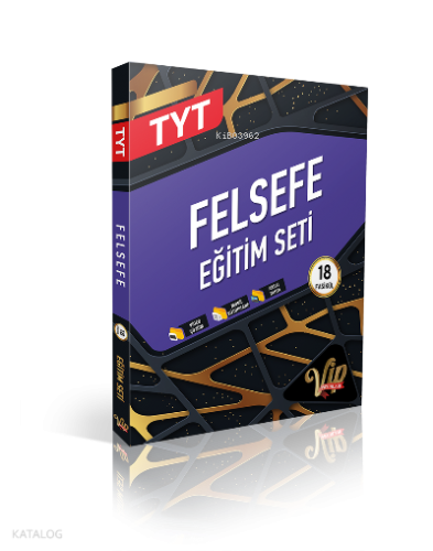 Vip Tyt Felsefe Eğitim Seti - (Gold)