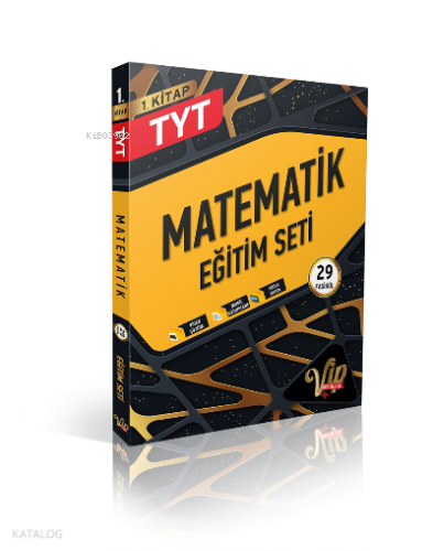 Vip Tyt Matematik Eğitim Seti 1. Kitap - (Gold)