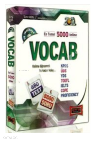 VOCAB-En Temel 5000 Kelime CD'li