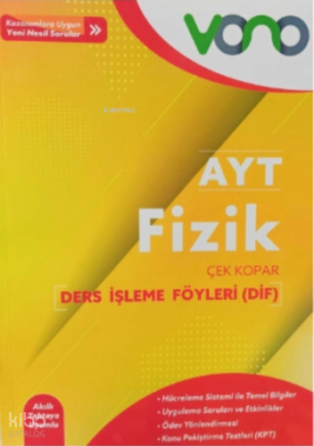 Vono Ayt Fizik Ders İşleme Föyleri (Dif)
