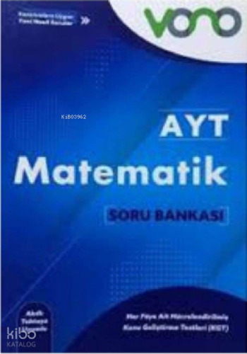 Vono Ayt Matematik Soru Bankası