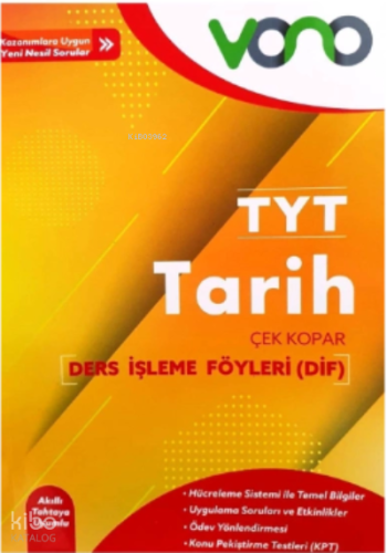 Vono Tyt Tarih Ders İşleme Föyleri (Dif)