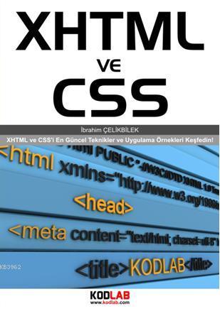 XHTML ve CSS; Web Tasarım Dünyasının Temeli bu kitapta! - Kitapiks.com