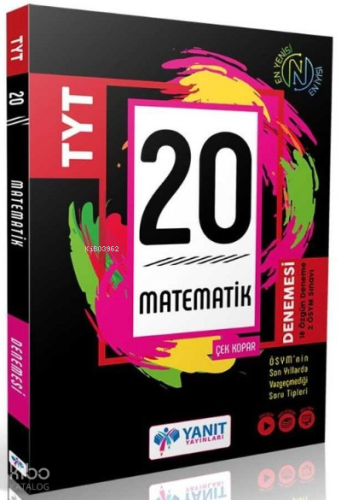 Yanıt Tyt 20 Matematik Branş Denemesi (Video Çözümlü)