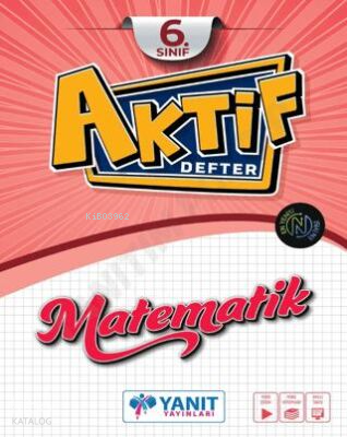 Yanıt Yayınları 6. Sınıf Matematik Aktif Defter