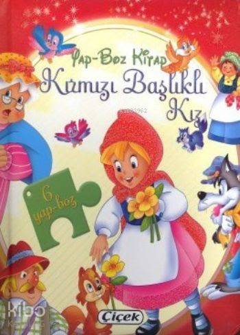 Yapboz Kitap Kırmızı Başlıklı Kız