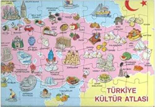 Yapboz Türkiye Kültür Atlası - Kitapiks.com