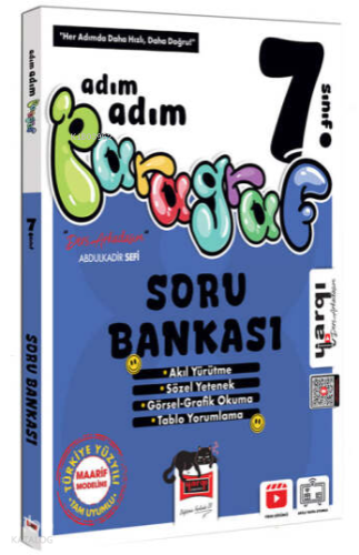 Yargı Ders Arkadaşım 7.Sınıf Adım Adım Paragraf Soru Bankası