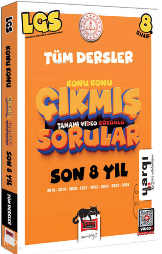 Yargı Ders Arkadaşım 8.Sınıf Konu Konu Çıkmış Sorular Son 8 Yıl (Tüm D