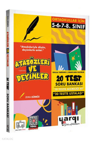 Yargı Ders Arkadaşım Ortaokullar İçin Atasözleri ve Deyimler Soru Bankası