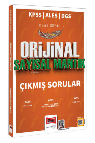 Yargı Yayınevi 2025 KPSS ALES DGS Klas Serisi Orijinal Sayısal Mantık Çıkmış Sorular