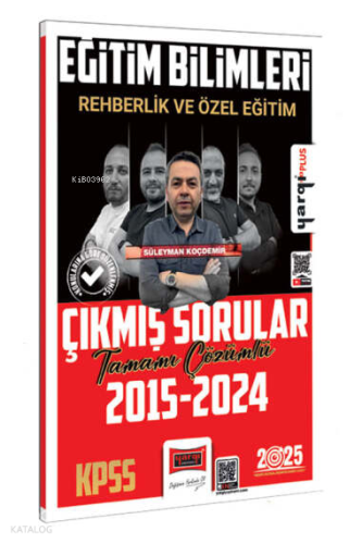 Yargı Yayınları 2025 Kpss Eğitim Bilimleri Rehberlik ve Özel Eğitim ;Tamamı Çözümlü Çıkmış Sorular