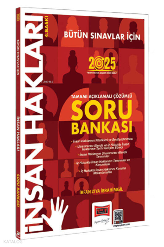 Yargı Yayınları 2025 Tüm Sınavlar İçin İnsan Hakları Tamamı Açıklamalı Çözümlü Soru Bankası