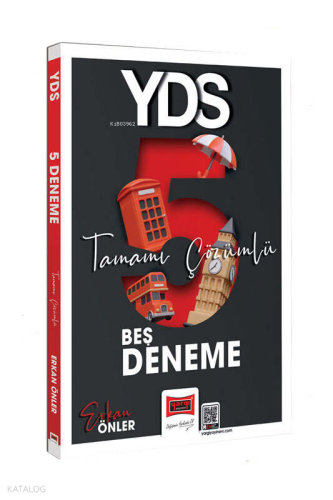 Yargı Yayınları 2025 YDS Tamamı Çözümlü 5 Deneme