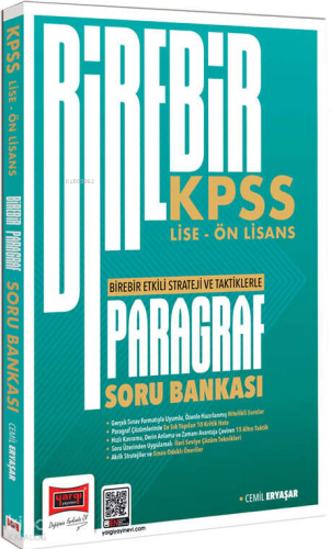 Yargı Yayınları 2026 Birebir KPSS Lise - Ön Lisans Paragraf Soru Bankası
