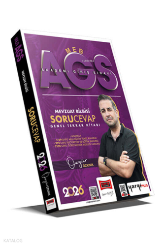 Yargı Yayınları 2026 MEB-AGS Mevzuat Bilgisi Soru-Cevap Genel Tekrar K