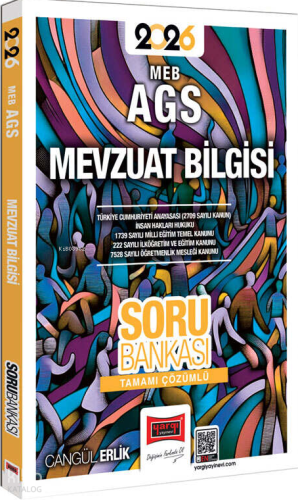 Yargı Yayınları 2026 MEB-AGS Mevzuat Bilgisi Tamamı Çözümlü Soru Bankası