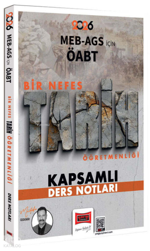 Yargı Yayınları 2026 MEB-AGS ÖABT Bir Nefes Tarih Öğretmenliği Kapsaml