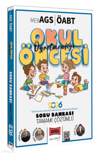 Yargı Yayınları 2026 MEB-AGS ÖABT Okul Öncesi Öğretmenliği Tamamı Çözümlü Soru Bankası