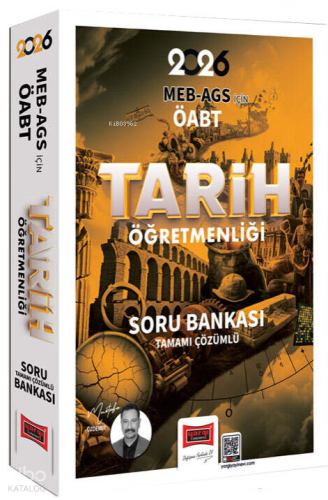 Yargı Yayınları 2026 MEB-AGS ÖABT Tarih Öğretmenliği Tamamı Çözümlü So
