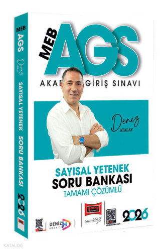 Yargı Yayınları 2026 MEB-AGS Sayısal Yetenek Soru Bankası