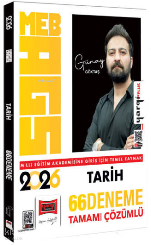 Yargı Yayınları 2026 MEB-AGS Tarih Tamamı Çözümlü 66 Deneme