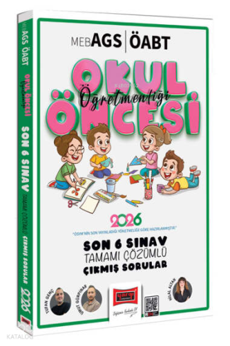 Yargı Yayınları 2026 ÖABT MEB-AGS Okul Öncesi Öğretmenliği ;Son 6 Sınav Çıkmış Sorular