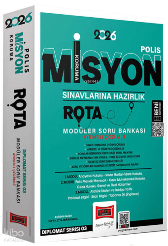 Yargı Yayınları 2026 Polis Misyon Sınavlarına Hazırlık Rota Modüler Soru Bankası Seti