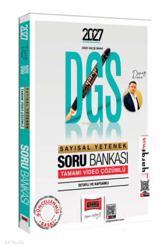 Yargı Yayınları 2027 DGS Sayısal Yetenek Tamamı Video Çözümlü Soru Ban