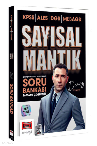 Yargı Yayınları KPSS ALES DGS MEB-AGS Tamamı Çözümlü Sayısal Mantık Soru Bankası