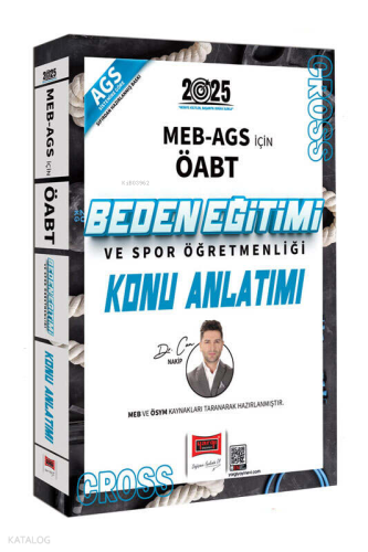 Yargı Yayınları MEB AGS ÖABT Beden Eğitimi ve Spor Öğretmenliği Cross 