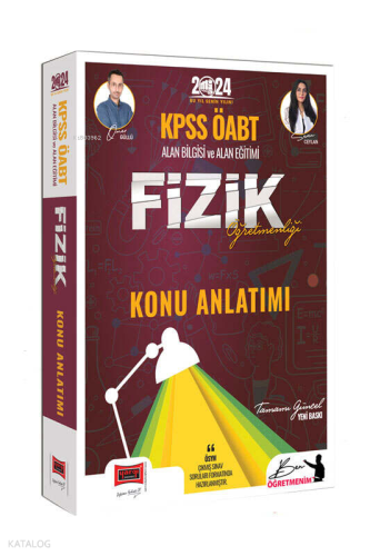 Yargı Yayınları  ÖABT Fizik Öğretmenliği Konu Anlatımı
