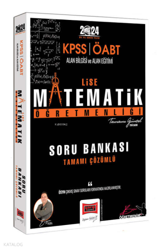 Yargı Yayınları  ÖABT Lise Matematik Öğretmenliği Soru Bankası
