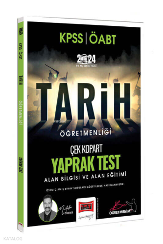 Yargı Yayınları ÖABT Tarih Öğretmenliği Yaprak Test