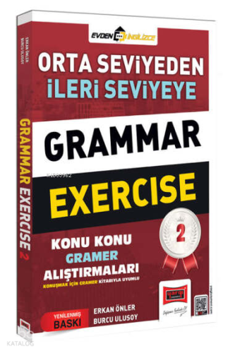 Yargı Yayınları Orta Seviyeden İleri Seviyeye Grammer Exercise 2 Konu Konu Gramer Alıştırmaları