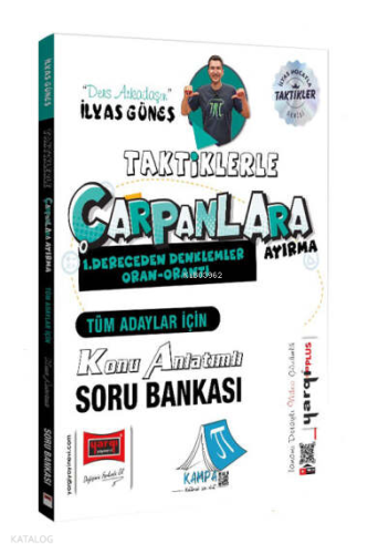 Yargı Yayınları Tüm Adaylar İçin Taktiklerle Çarpanlara Ayırma Konu Anlatımlı Soru Bankası