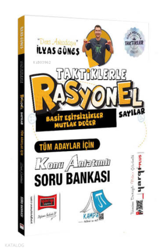 Yargı Yayınları Tüm Adaylar İçin Taktiklerle Rasyonel Sayılar Konu Anlatımlı Soru Bankası
