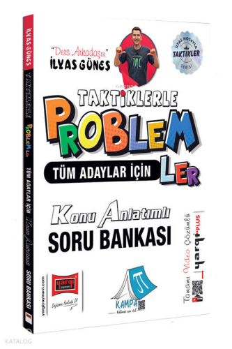 Yargı Yayınları Tüm Adaylar İçin Taktiklerle Temel Problemler Konu Anlatımlı Soru Bankası