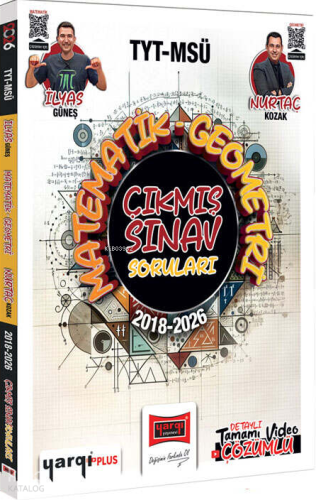 Yargı Yayınları TYT-MSÜ Matematik Geometri 2018-2026 Çıkmış Sınav Soru