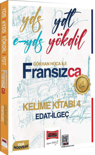 Yargı Yayınları YDS YDT E-YDS YÖKDİL Fransızca Kelime Kitabı 4 Edat-İl