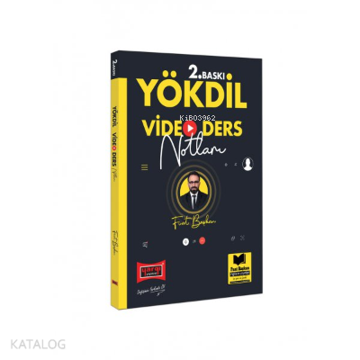 Yargı Yayınları YÖKDİL Video Ders Notları 2.Baskı