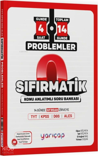 Yarı Çap Yayınları TYT Problemler Sıfırmatik Konu Anlatımı Soru Bankası