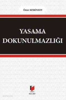 Yasama Dokunulmazlığı